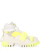 Dolce & Gabbana Colour Block Chunky Heel Sneakers - White