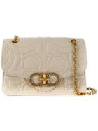 Salvatore Ferragamo Double Gancio Shoulder Bag - Nude & Neutrals