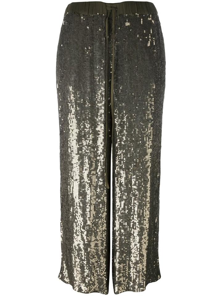 P.a.r.o.s.h. Sequined Straight Trousers