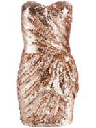 Elisabetta Franchi Sequin-embellished Mini Dress - Pink