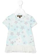 Roberto Cavalli Kids - Star Print T-shirt - Kids - Cotton/polyamide/spandex/elastane - 24 Mth, Blue