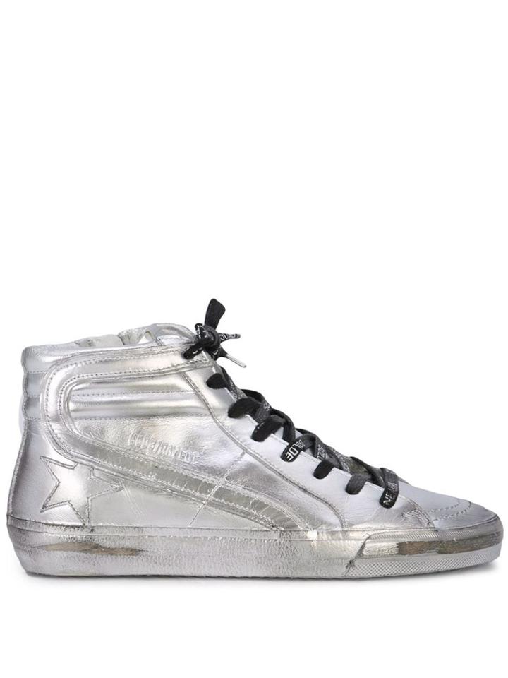 Golden Goose Limited Edition Hi-top Sneakers - Silver