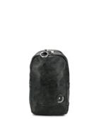 Diesel Faded-effect Backpack - Black