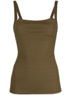 Christopher Esber Ribbed Tank Top - Green