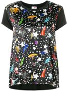Ultràchic Astro Printed T-shirt - Black