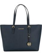 Michael Michael Kors 'jet Set Travel' Tote - Blue