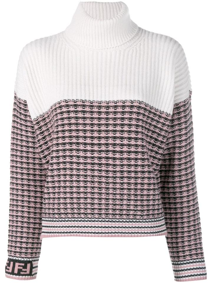 Fendi Two-tone Pullover - Pink
