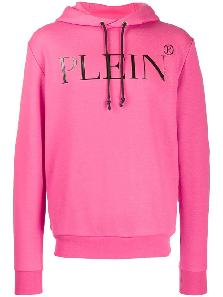 Philipp Plein Skull Print Hoodie - Pink