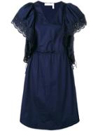 See By Chloé Puffed Sleeve Dress - Blue