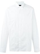 Lanvin Top-stitched Patch Shirt