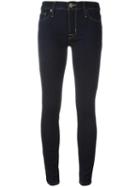 Hudson Skinny Fit Jeans, Women's, Size: 31, Blue, Cotton/rayon/polyester/spandex/elastane