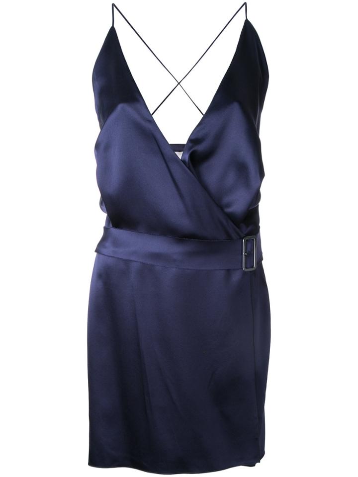 Dion Lee Contour Tie Dress - Blue