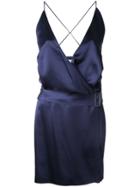 Dion Lee Contour Tie Dress - Blue