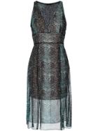 Tufi Duek Printed Silk Dress - Unavailable
