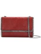 Stella Mccartney - Falabella Shoulder Bag - Women - Polyester - One Size, Red, Polyester