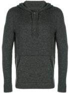 Roberto Collina Slim Fit Hoodie - Grey