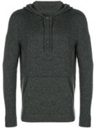 Roberto Collina Slim Fit Hoodie - Grey