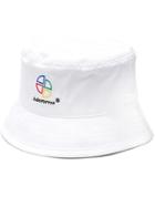 Ader Error Logo Bucket Hat - White