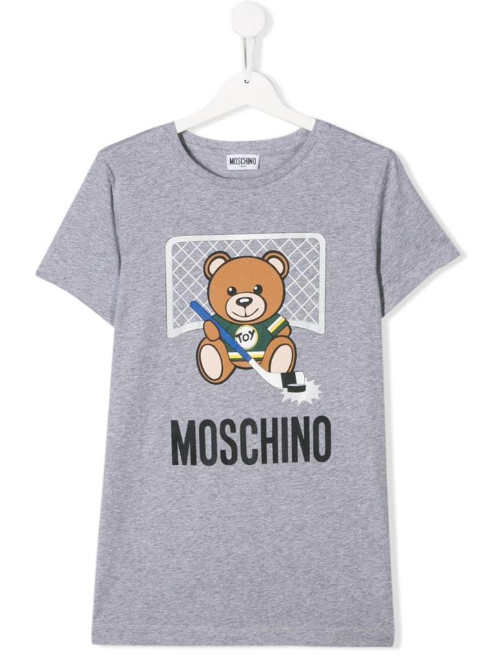 Moschino Kids Chiaro T-shirt - Grey