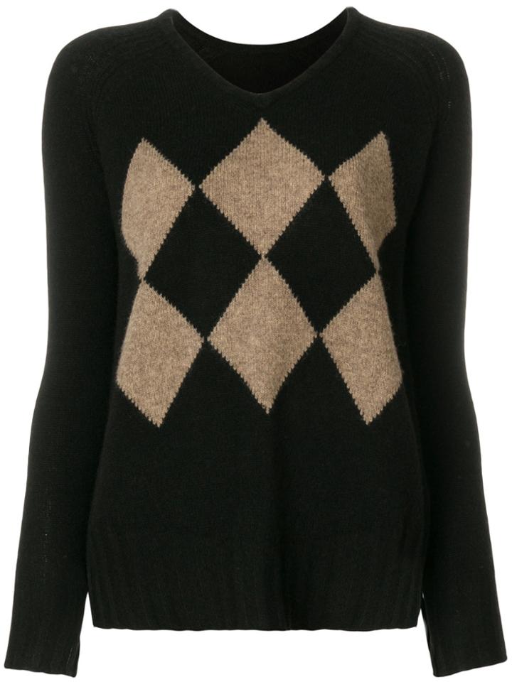 Sottomettimi V-neck Ballantyne Sweater - Black