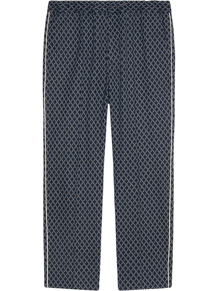Gucci Jersey Jogging Trousers - Blue