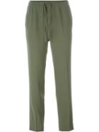 Etro Drawstring Waist Slim Trousers