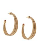 Gas Bijoux Hoop Earrings - Gold