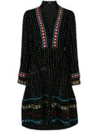 Dodo Bar Or Kim Embroidered Dress - Black
