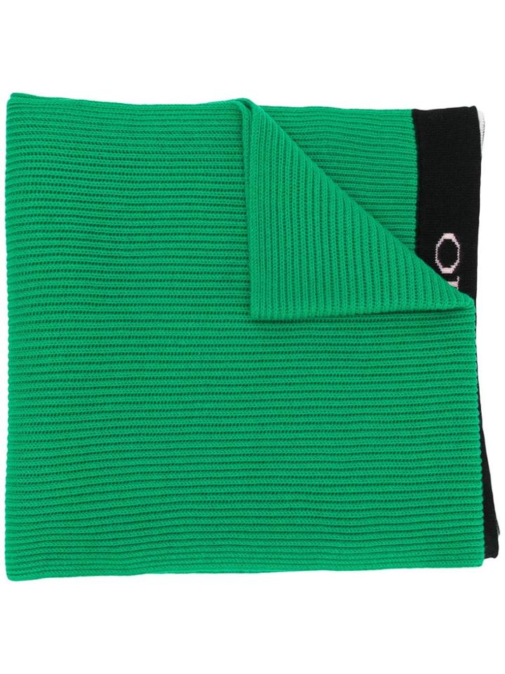 Emilio Pucci Branded Classic Scarf - Green