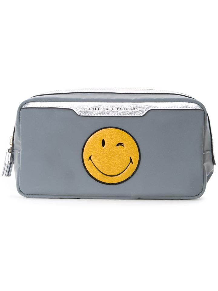 Anya Hindmarch Printed Wink Makeup Bag