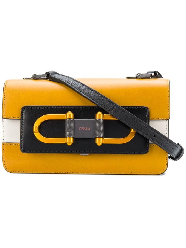 Furla Bellaria Handbag - Yellow & Orange