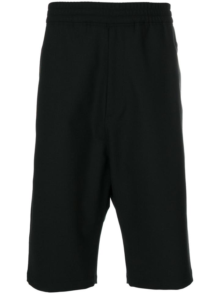Neil Barrett Dropped Crotch Shorts - Black