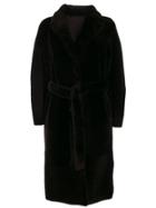 Desa 1972 Belted Coat - Brown