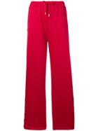 Versace Palazzo Track Pants - Red