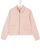 Stella Mccartney Kids Shell Pocket Bomber Jacket - Pink & Purple