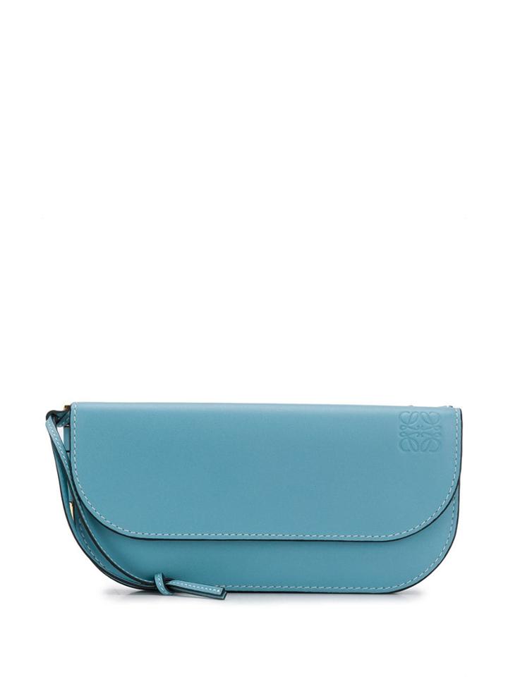 Loewe Half Moon Wallet - Blue