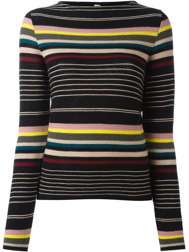 Antonio Marras Striped Sweater, Women's, Size: Small, Virgin Wool