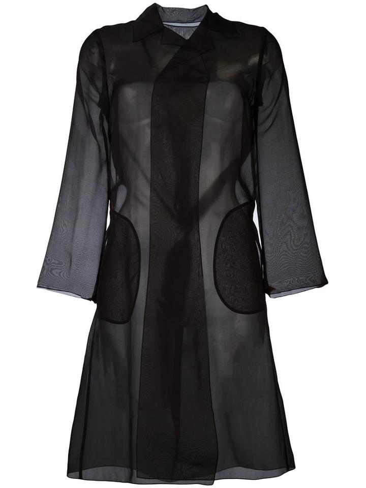 Max Mara Lightweight Coat, Women's, Size: 38, Black, Silk