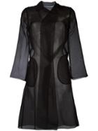 Max Mara Lightweight Coat, Women's, Size: 38, Black, Silk