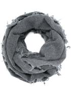 Lost & Found Ria Dunn Ring Fringed Scarf - Grey