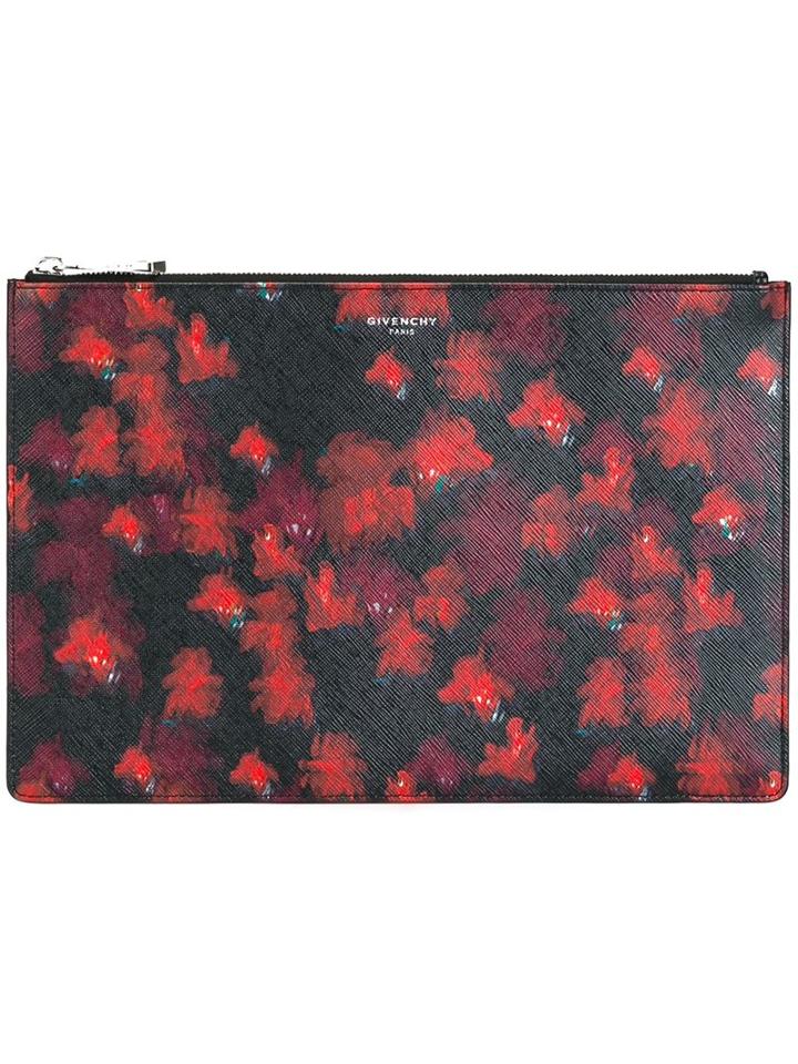 Givenchy Abstract Print Clutch