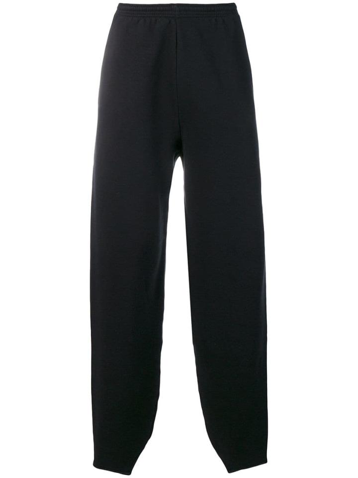 Balenciaga B Embroidery Brushed Molleton - Black