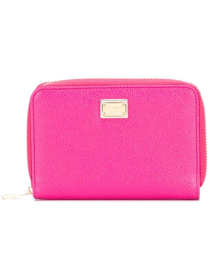 Dolce & Gabbana Dauphine Purse, Women's, Pink/purple, Calf Leather