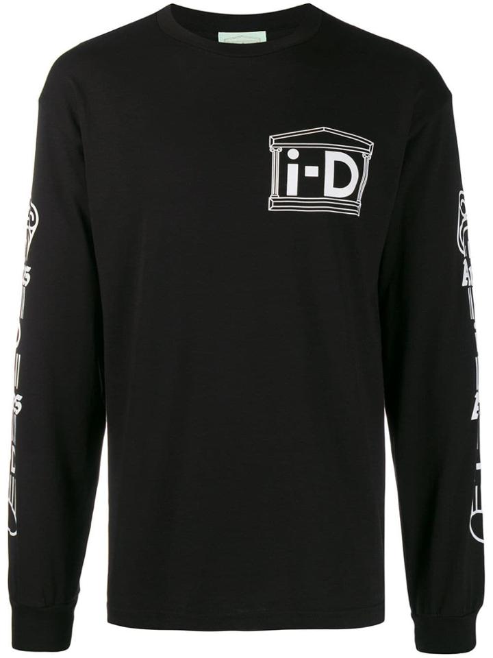 Aries X I-d Printed Sweatshirt - Black