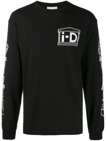 Aries X I-d Printed Sweatshirt - Black
