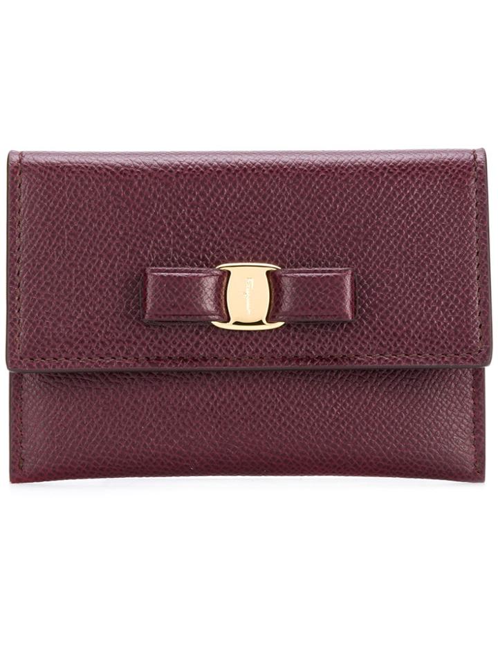 Salvatore Ferragamo Vara Purse - Red
