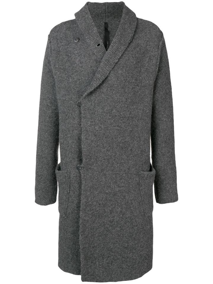 Poème Bohémien Long Cardi-coat - Grey