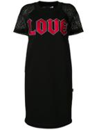Love Moschino Love T-shirt Dress - Black
