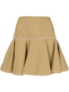 Chloé Pleated Mini Skirt - Green