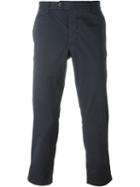 Fay Chino Trousers, Men's, Size: 48, Blue, Cotton/spandex/elastane
